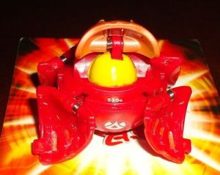 Bakugan Brawlers BAKUSWAP B2 Red Pyrus FROSCH 530g + 1 Ability & 1
