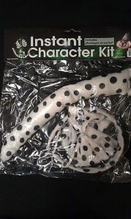 New Dog Costume Accessory Dalmation Dog Kit Ears Bowtie & Tail