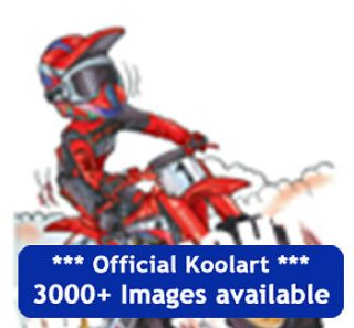 Koolart Kawasaki Motocross Case for iPhone 4 4S 5 FREE P&P 1895