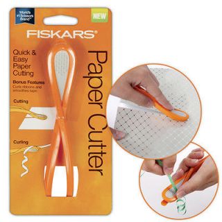 Fiskars Paper Cutter w/ Built In Ribbon Curler