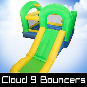 House Inflatable Bouncer Water Slide Moonwalk Jump Bouncy Castle