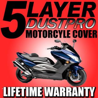Motorcycle Scooter Bike 5 Layer MOTO Cover Outdoor Rain Snow Sun Dust