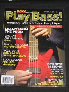 Bass Player Presents Play Bass Flea Victor Wooten Best Lessons #1