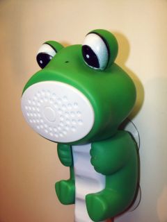 Shower Head With Holder & Stainless Steel Hose   Frog