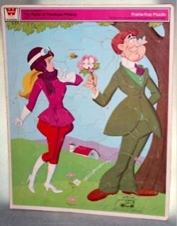 The Perils of Penelope Pitstop Vintage Frame Tray Puzzle Hanna Barbera