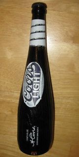 Vintage Coors Light Baseball Bat Bottle Limited Edition Mint Condition