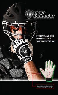 Baseball/Softb all Catchers Thumb Guard, Team Defender/Thumb Armor