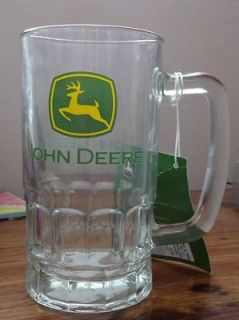 Glass John Deere Root Beer Mug Cup