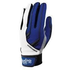 Workhorse BGP1050TY Royal Small Youth Leather Batting Gloves NIW