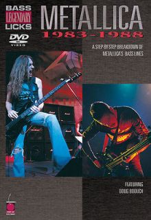 Bass Guitar Legendary Licks 83 88 Styles Techniques Lessons DVD NEW