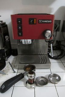 Edition RED Rancilio Silvia Espresso Machine, Tamper, Coffee L@@K