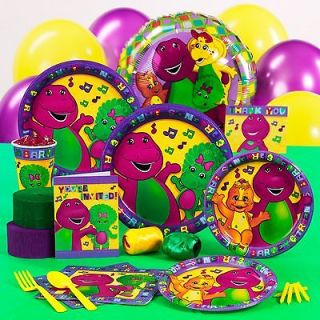 Barney & Friends Party Pack (For 8 or 16 guests)