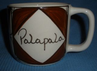 Barbara Palapala Hawaiian Hawaii Hand Painted Mug