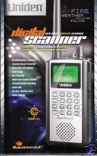 Uniden BCD396XT APCO25 Portable Digital Scanner New