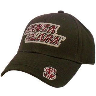 HAT CAP SANTA CLARA SCU BRONCOS BROWN RED NCAA CONSTRUCTED LICENSED