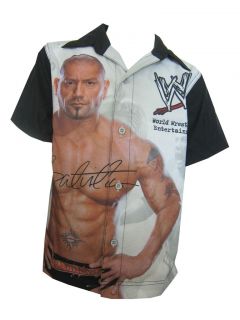 WWE Boys Batista Shirt Official WWE Product BNWT Ages 4,5,6,8,10,12 or