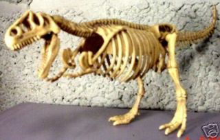 Rex Skeleton Miniature Flat Car Load Fossil Diorama Accessory Item