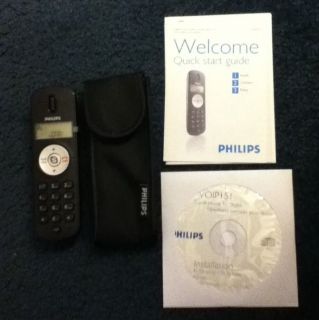 Philips USB Phone for Skype VOIP1511B/37 w/ Travel Case