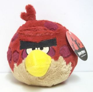 BIG BROTHER RED BIRD PLUSH SOFT TOY ANGRY BIRDS 6 INCH NEW WITH TAG