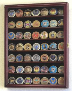 Marines Police Challenge Coin Display Case Holder Rack