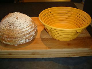 Round Brotform Banneton 8.5 Bread Proofing Basket   Plastic Food Safe