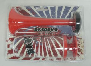 BAZOOKA Manual Hand Pump Air HORN Emergency Signal VERY LOUD noise
