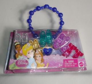Disney Princess Accessory Pack with Cinderella shoes that fit Barbie