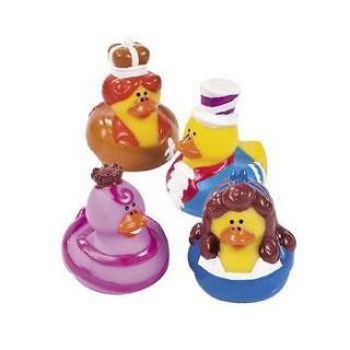 Silly Land Rubber Ducks Duckys Kids Favors Toppers Pool Bath Tub Toys