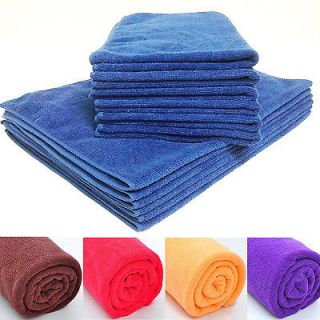 1x Microfibre bath or hand towels for sports, travel, gym, bath