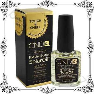 Special Edition SolarOil 0.5 oz CND Creative Nail Design Solaroil