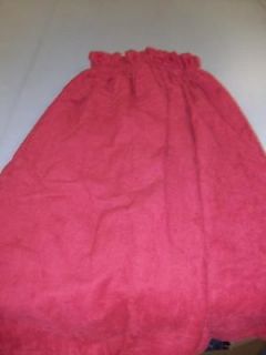 Shower Wrap S/M Terry Cloth Apple Red #141G RE87