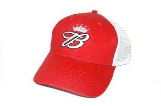 King of Beers Budweiser Trucker Hat (Red)