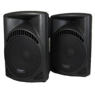 New PA Band Powered Speakers Active Monitors PP1504CA