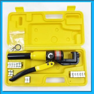 Hydraulic Crimping Tool Kit 10 Ton Electric Wire Crimper