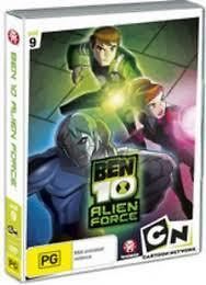 BEN TEN 10 ALIEN FORCE DVD VOLUME NINE 9 CARTOON NETWORK REGION 4 NEW