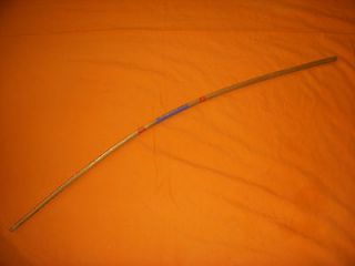 Antique Wooden Toy Archery Bow Red & Blue Stripes Arrow Vintage
