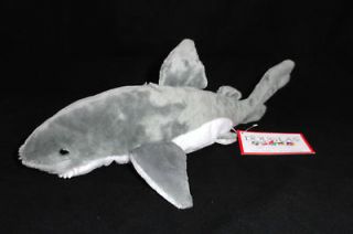 NEW Douglas Cuddle Toys 14 SHARK Plush Jaws Great White TAGS