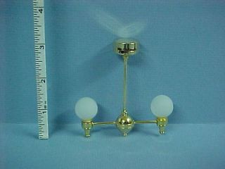 Battery Operated Light   2 Arm Lamp #CL31S Dollhouse Miniature