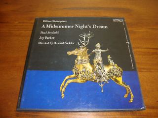 Shakespeare Recording Society A Midsummer Nights Dream