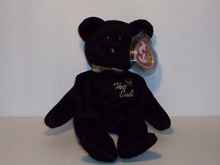 BEANIE BABY ~ THE END ~ WITH TAG ~ PE PELLETS ~ BEANIE BABIES