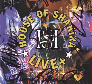 CD HOUSE OF SHAKIRA   LIVE SIGNED BY BAND (MELODIC HARD ROCK
