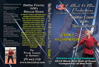 Better Forms with Becca Ross Volume 2 Extreme Kata Instructional DVD