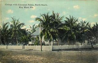 FL KEY WEST NORTH BEACH COTTAGE  COCOANUT PALMS R41111