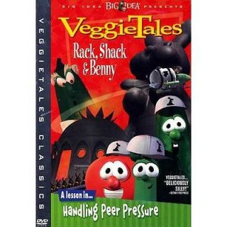 NEW Veggie Tales Rack Shack and Benny