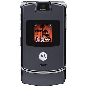 Motorola V3C RAZR BELL Cell Phone *GOOD Condition* GREY color CAMERA
