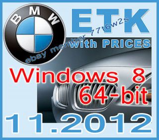 11 / 2012 * BMW ETK CARS MOTO EPC PARTS CATALOGUE RICAMBI CLASSIC