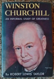 dj Winston Churchill biography~An Informal Study of Greatness~ Taylor