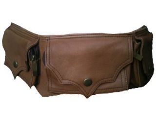 leather utility psy pocket travel belt hip waist bumbag