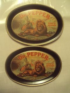 Lion Tin Mini Serving Tray Approx. 6 X 4 inches King of Beverages