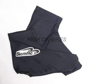 Biemme Lycra Road Bike Oversocks / Booties / Shoe Covers   Black
